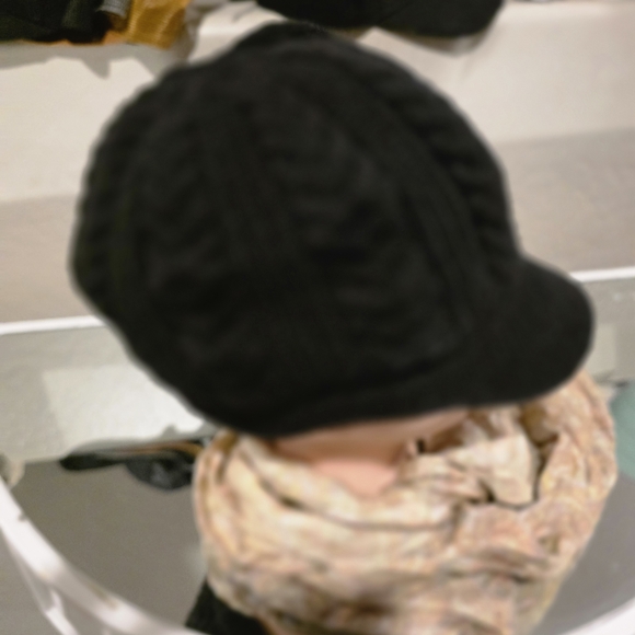 Nine West Black Knit Hat - Picture 3 of 3
